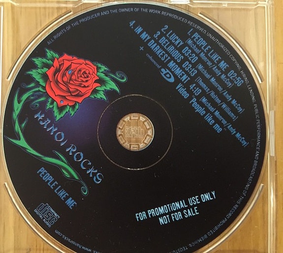 Hanoi Rocks - People Like Me CD single PROMO
