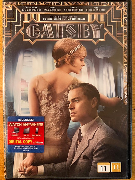 The Great Gatsby Kultahattu DVD