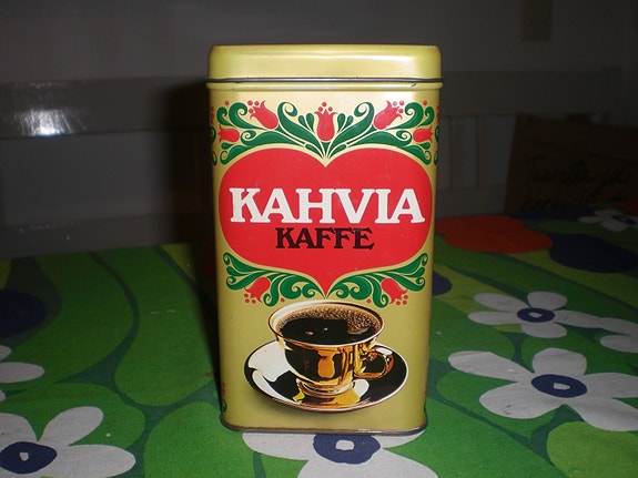 Koti Kulta kahvipurkki