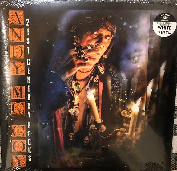 Andy McCoy – 21st Century Rocks LP SEALED NUMBERED White
