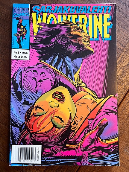Sarjakuvalehti Marvel comics Wolverine 5/1994 sarjakuva