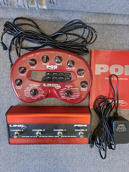 Kitaraefekti Line 6 Pod 2.0
