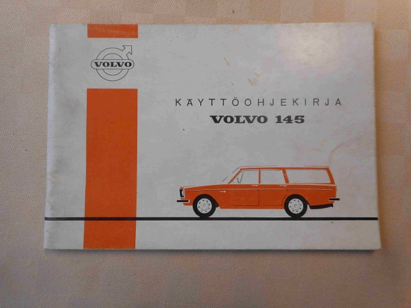 Volvo 145 omistajan käsikirja .