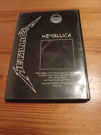 Metallica: classic albums Metallica dvd