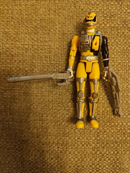 Power rangers sound patrol Yellow ranger
