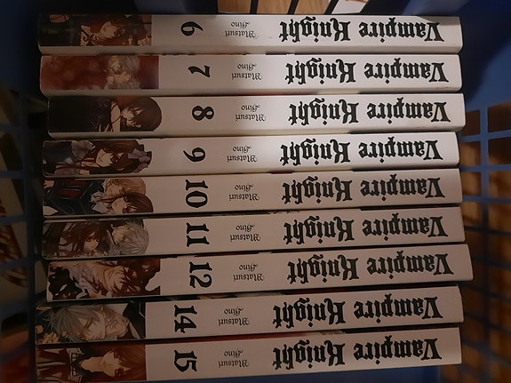 Vampire Knight, manga.