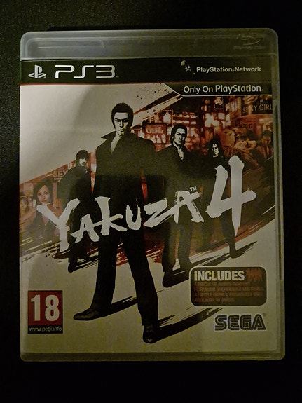 Yakuza 4 PS3 -peli