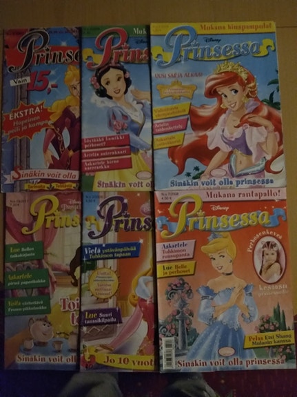 Prinsessa lehti-paketti 2