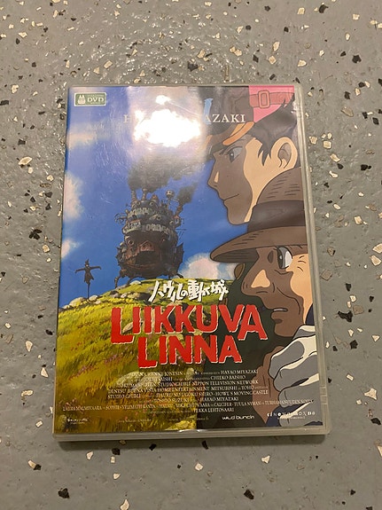 Liikkuva linna dvd