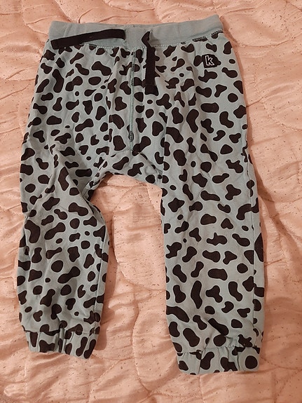 KappAhl lasten housut koko 86 vihreä unisex