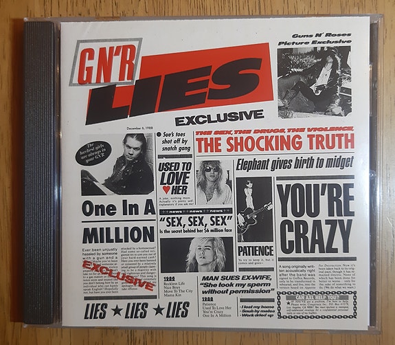 Guns N' Roses: G N' R Lies CD (sis pk)