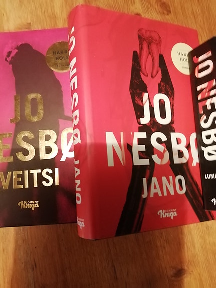 Jo Nesbo jännityskirjoja 3 kirjaa