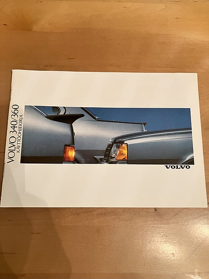 Volvo 340/360 käyttöohjekirja