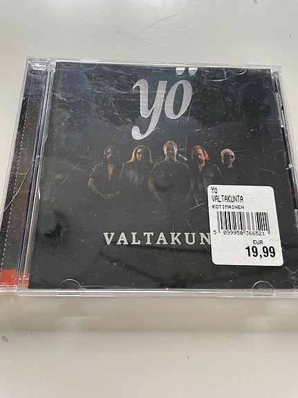 Yö Valtakunta cd-levy
