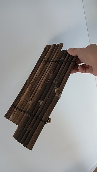 Bamboo food platter