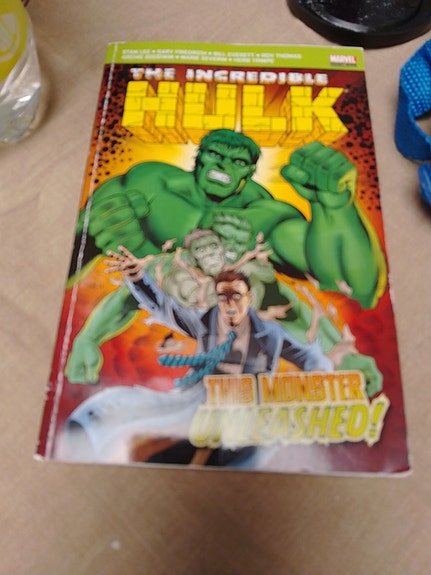 Marvel pocket book the Incredible Hulk This monster unleashed!