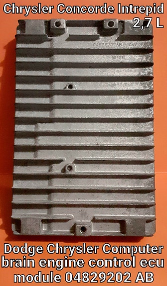 Chrysler 2,7 ltr ECU Concorde Intrepid