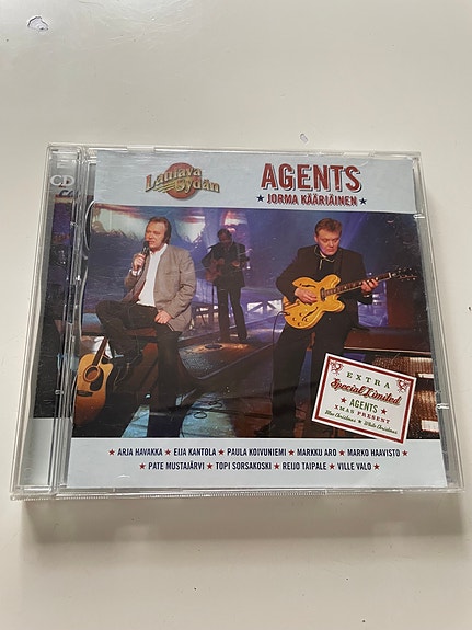 Agents Laulava sydän cd-levy