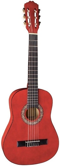 UUSI Gewa Basic 3/4 Red - punainen nylonkielinen kitara