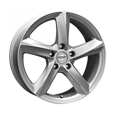 6.5X15 4X108 ET15 KR65.1 Mega Wheels Tigera silver
