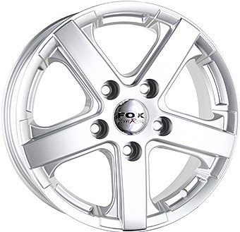 6.5X16 5X112 ET50 KR66.6 FOX VIPER VAN silver 950k