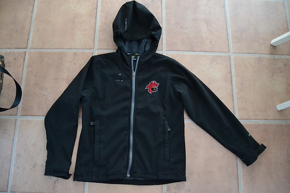Easton musta softshell takki 150cm