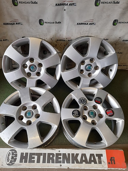 5x112 R15 kr. 57.1 Orig. Skoda
