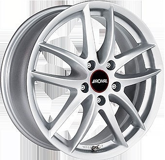 7X17 5X112 ET38 KR76 RONAL R46 silver 775kg