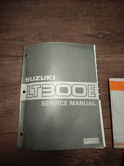 Suzuki LT300E service manual