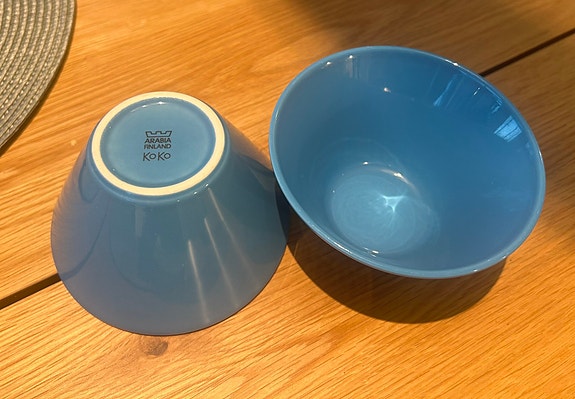Arabia KoKo -kulho, laguuni, XS 0,25l, 2 kpl