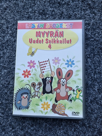 Myyrän Uudet seikkailut4 dvd Myyrä