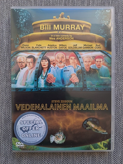 Steve Zissoun vedenalainen maailma dvd