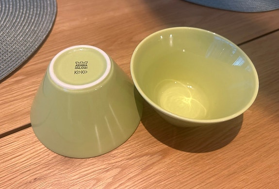 Arabia KoKo -kulho, lime, XS 0,25l, 2 kpl