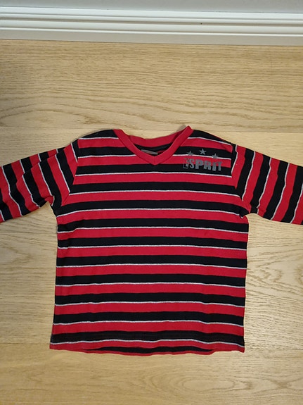 Poikien Esprit pitkähihainen 92-98cm