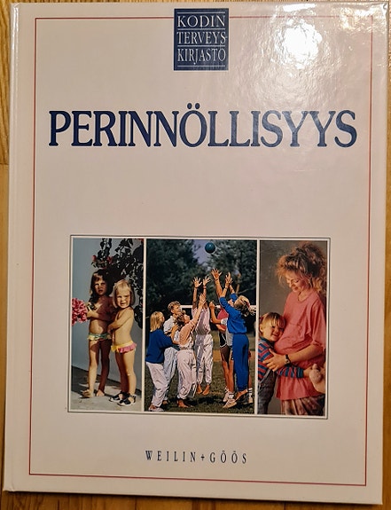 Perinnöllisyys -kirja. 144 sivua.