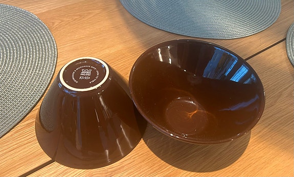 Arabia KoKo -kulho, S 0,5 l, chocolate, 2 kpl