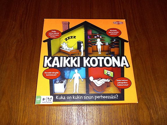 Kaikki kotona – kuka on kukin sinun perheessäsi – lautapeli
