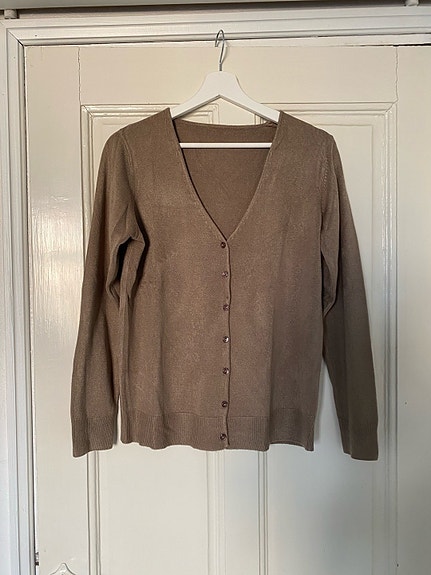 Vintage ruskea neule S