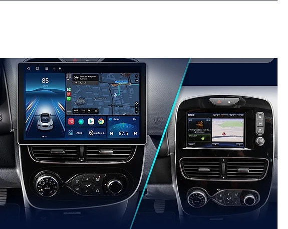 Android soitin 13.1" näytöllä Renault Clio 2012-2019