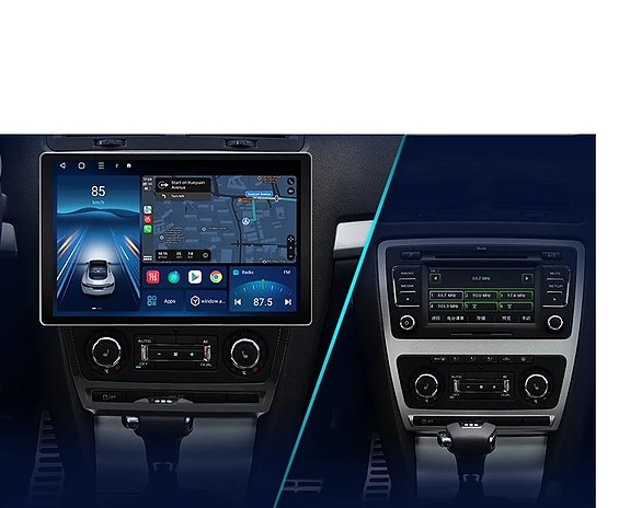 Android soitin 13.1" näytöllä Skoda Octavia 2 2008-2013