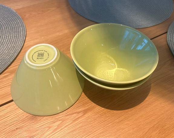 Arabia KoKo -kulho, lime, S 0,5l, 3 kpl