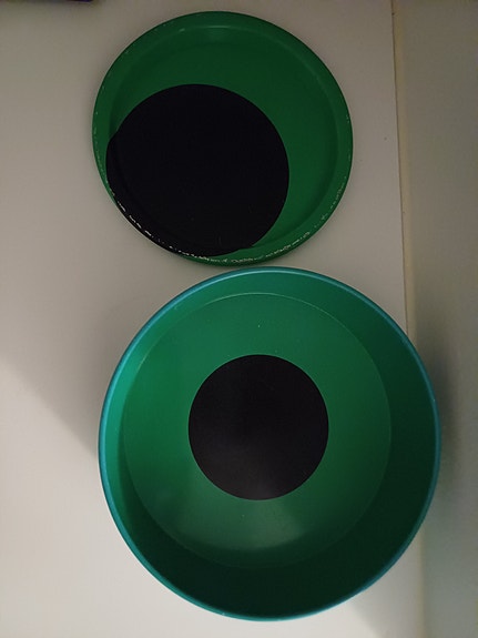 Vihreä Tuliainen kulho ja pieni tarjotin, Aarikka