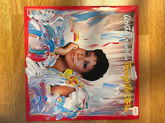 Aretha Franklin: Through the storm LP