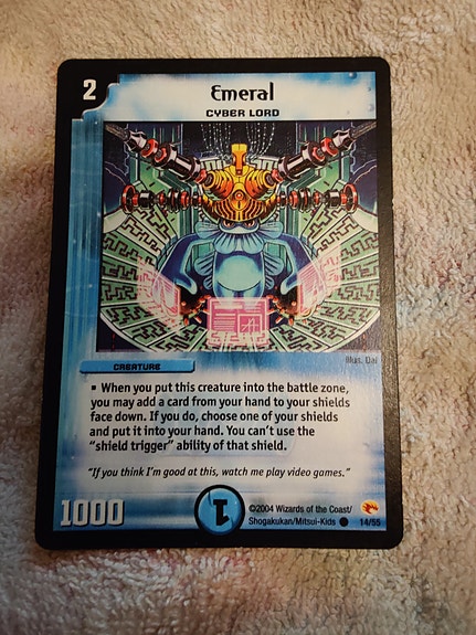 Duel masters Emeral -kortti