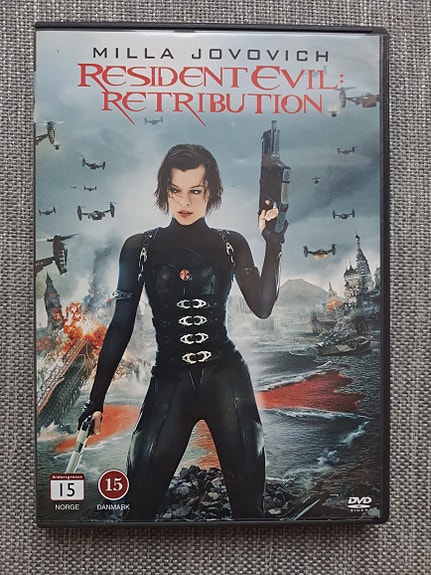 Resident Evil: Retribution dvd