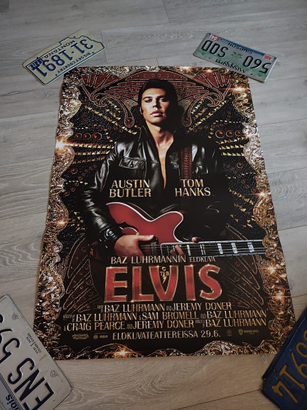 Aito Elvis elokuva juliste