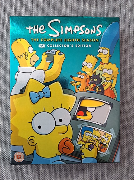 Simpsonit - 8. Tuotantokausi dvd