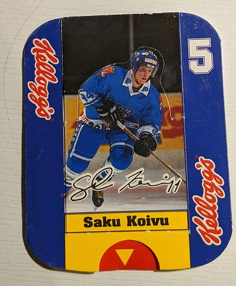 Jääkiekkokortti Saku Koivu