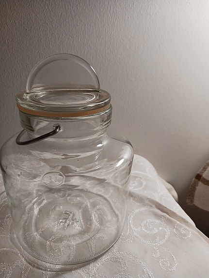 VINTAGE Design Ilvestölkki Scala, kannella  1L RIIHIMÄEN LASI OLE PALSBY