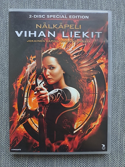 Nälkäpeli: Vihan Liekit dvd
